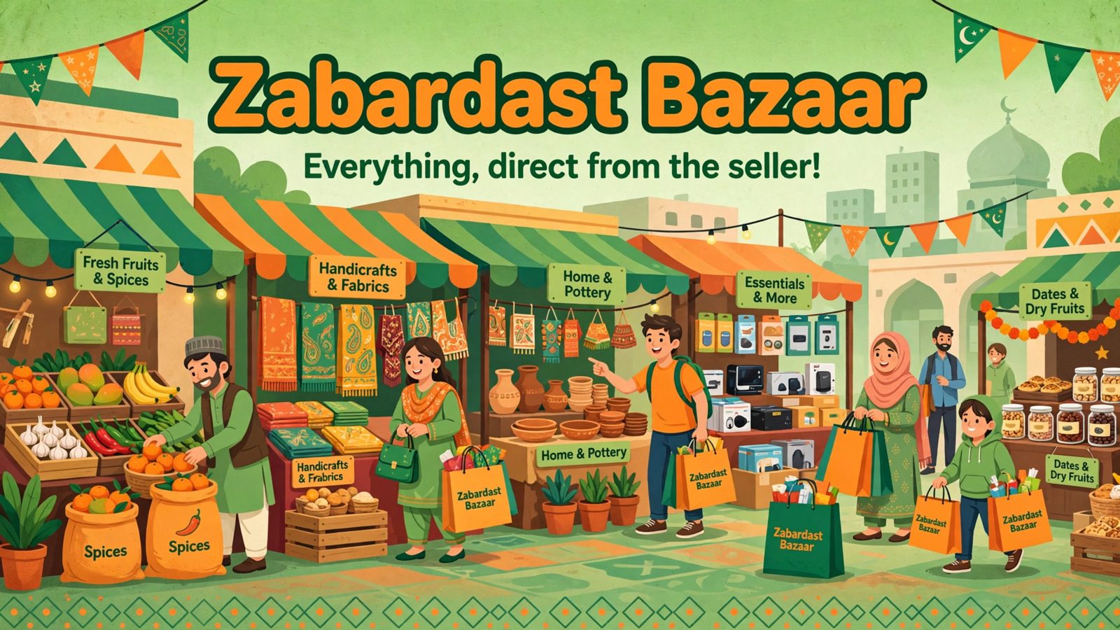 Zabardast Bazaar cover